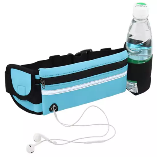 Running Belt Unisex Sport Jogging Keys Mobile Money Bum Bag Waist Travel Pouch