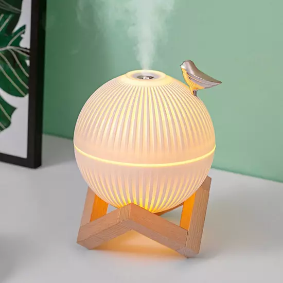 Mini Humidifier. Cute Portable Small Air Humidifier With USB For Bedroom Desk &