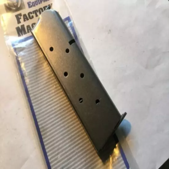 Metalform 1911 .45 ACP 7 Round Magazine Full Size Stainless Steel NIP