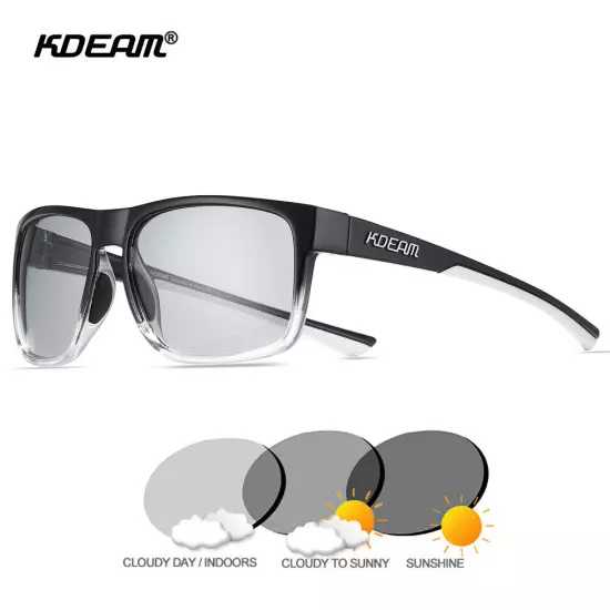 KDEAM Polarized Sports Sunglasses Mens Women Outdoor Driving Shade Glasses UV400