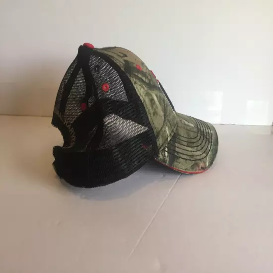 International Harvester CNH Camo Mesh Adjustable Strapback Hat/Cap