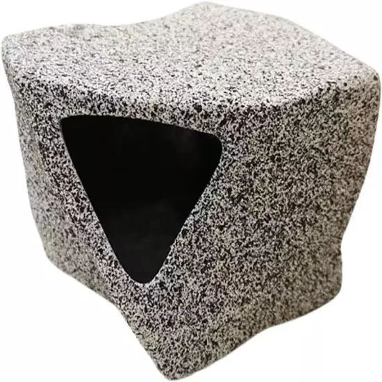 Aquarium Stone Hideaway Decoration Ceramic Tank Decoration Stone Rock Hideout