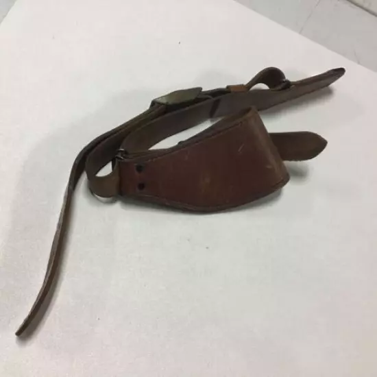 VINTAGE Leather Shooting Cuff Target