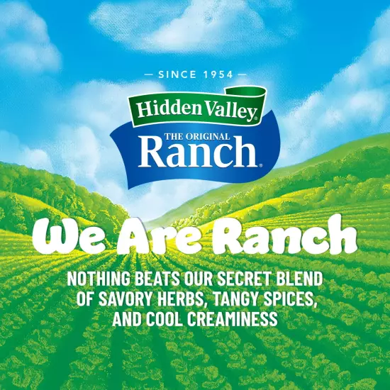 Hidden Valley Gluten Free Original Ranch Salad Dressing and Topping, 24 fl oz