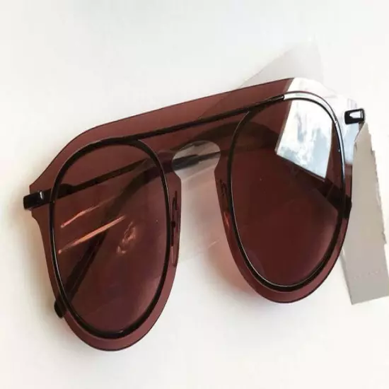 $350 Dolce&Gabbana Bordeaux Sunglasses Smoke Lens 48-26-145 Made Italy NIB NWT