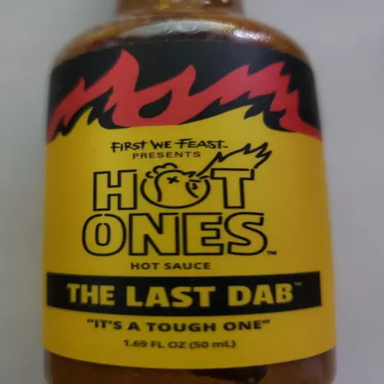 Qty 2 THE LAST DAB - Hot Ones - Original Mini - 1.69 fl oz - PEPPER X - 2/2025