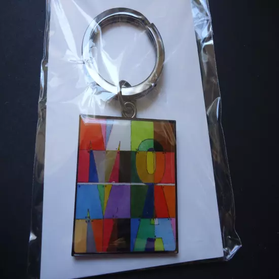 Naoki Yoshimoto Enamel Keyring Key Chain MoMA Muesuem of Modern Art