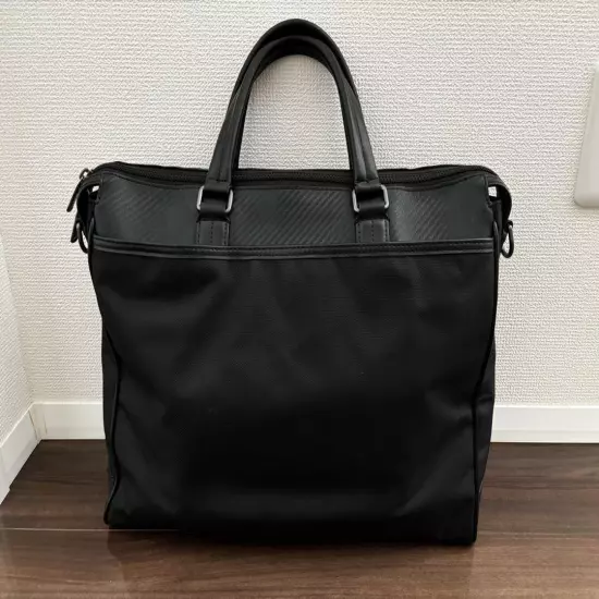 Tumi Briefcase Carbon Pattern Nylon