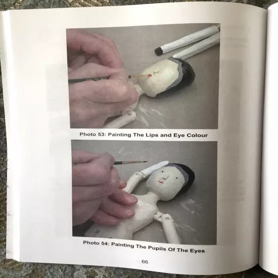 Making a Wooden Dutch Doll Book - Rogers Traditional Penny Peg Woodens Patterns