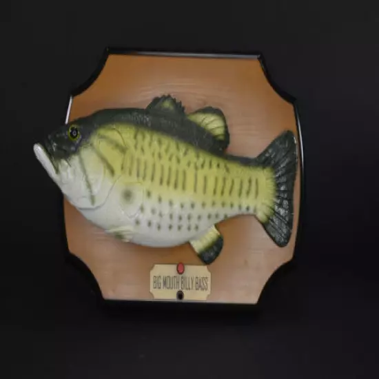 Vintage 1999 Gemmy Big Mouth Billy Bass Singing Fish Tested Working Don't Worry