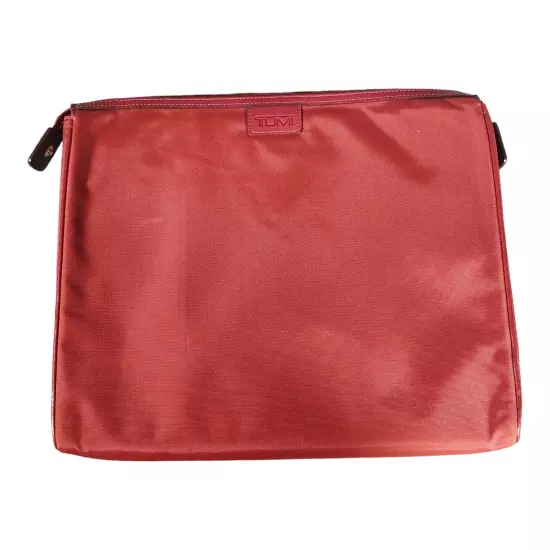 Tumi 15" Laptop Tablet Sleeve - Ballistic Nylon Padded Case - Durable Protection