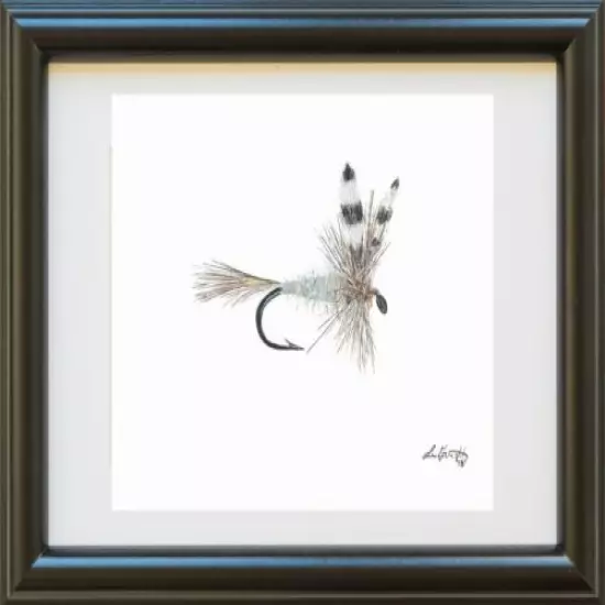 Adams Fly Print set of 3, fisherman gift, fly fishing gift, fishing, fly 