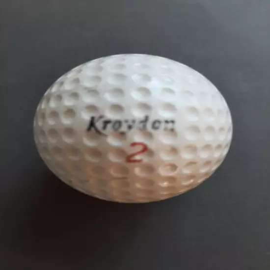 Rare vintage Cult KROYDON ASTRONAUT # 2 golf ball - golfing collectable 1960s