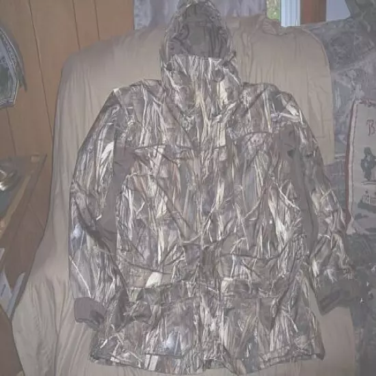 Mens 3X Camo Hunting Parka 3n1 Camo Jacket Waterproof Insulated Waterfowl Jacket