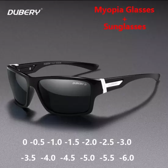 Classic Myopia Glasses Nearsighted Glasses Men Sports Outdoor Driving Sunglasses