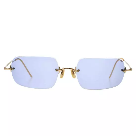 OLIVER PEOPLES ROC-G Sunglasses Gold Blue ITT11HXGWF9C