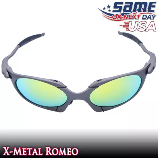 X-Romeo Metal Sunglasses with Polarized Iridium UV400 Lenses - FAST 2-3 DAY SHIP