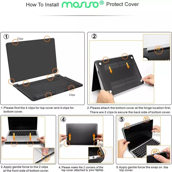 Compatible with Macbook Pro 13 Inch Case M2 2024, 2023, 2022-2016 A2338 M1 A2251