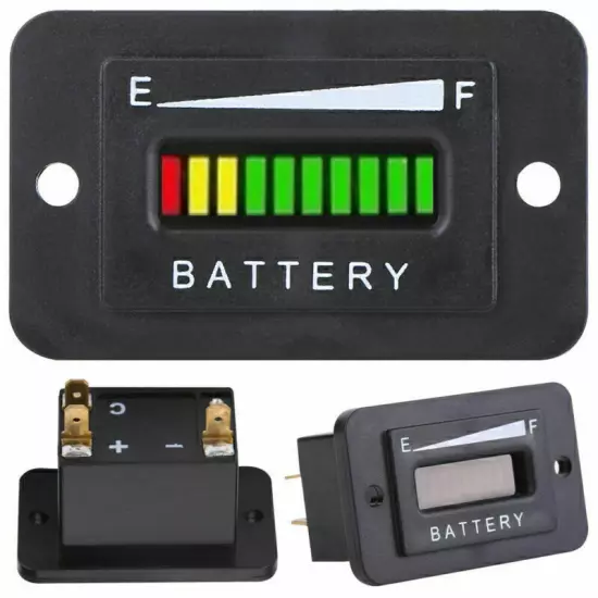 36V Volt Battery Indicator Meter Gauge for Ezgo Club Car Yamaha Golf Cart Boat