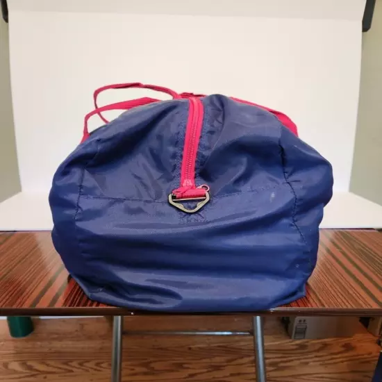 Nike Duffle Bag - Large - Red / Navy blue- Vintage 80s 90s