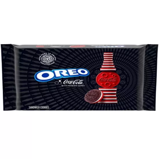 Limited Edition Oreo Coca Cola With Popping Candy Cookies IN HAND!