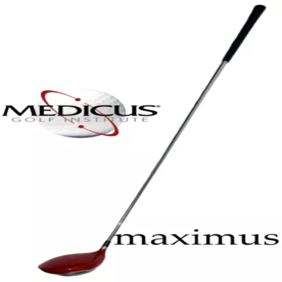 Medicus Men's Maximus Hittable Weighted Driver Trainer Club Stiff Flex Left Hand