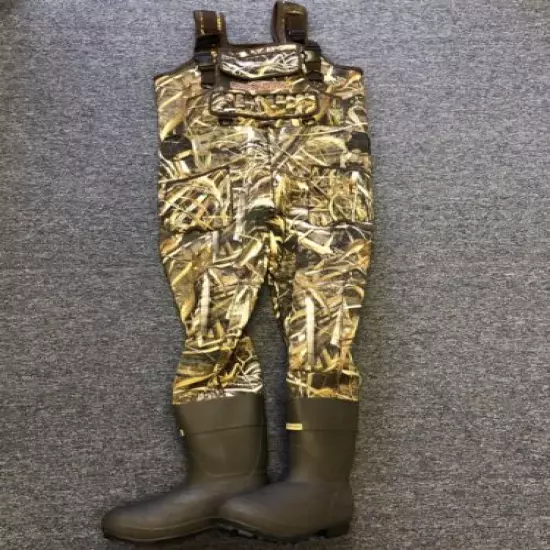 New 5mm Kobuk Max-5 Camo Neoprene Hunting Wader Lug Size 10 KING 1600 Gram