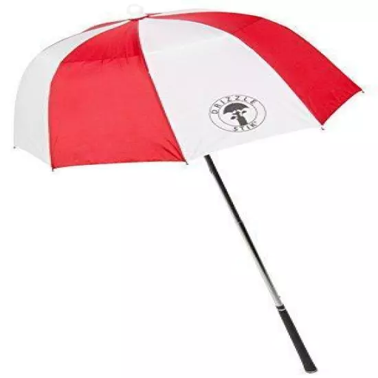 DrizzleStik Flex - Golf Club Umbrella (Red/White)