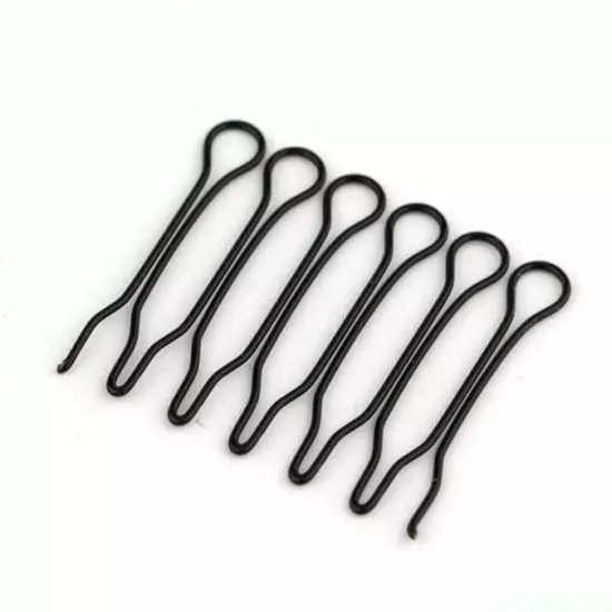 U Shaped Bun Hair Pin Clip Grips Brown Wavy Salon Invisible 2024 Hai U4P5