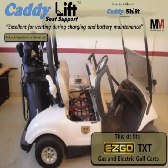 Golf Cart Seat Support, Caddy Lift Seat Support EZ-GO TXT