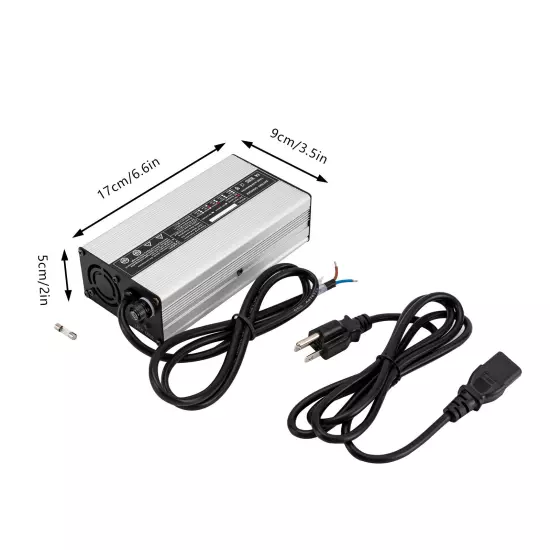 36 Volt DL-220W Golf Cart Battery Charger with Power Supply Cable New