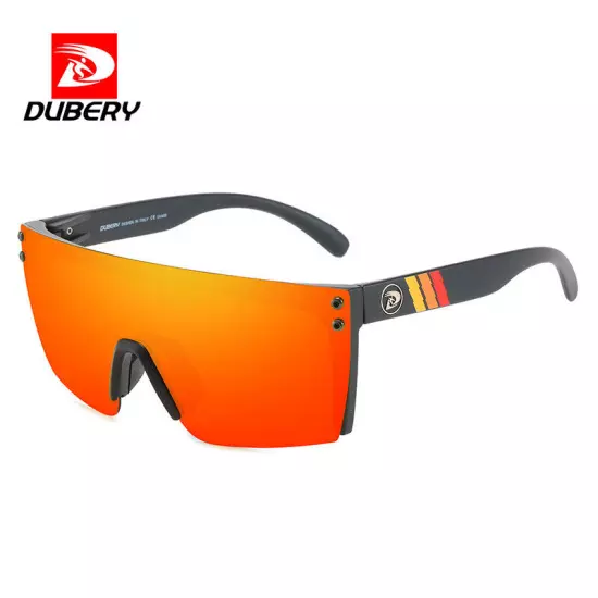 DUBERY Oversized Polarized Sunglasses Men Outdoor Travel Sun Glasses Lightweight