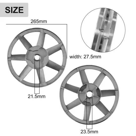 A type Triangle belt flywheel single groove wheel Pulley for air compressor