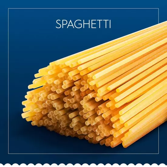 Barilla Spaghetti Pasta, 16 oz. Box (Pack of 8) - Non-GMO Pasta Made with Durum