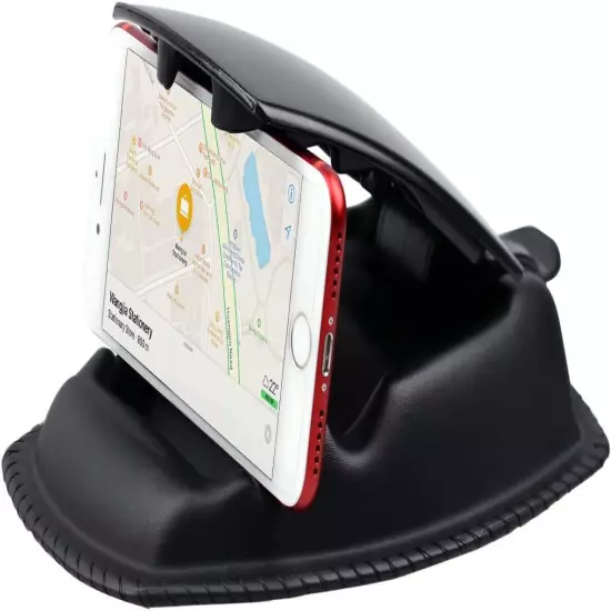 GPS Car Truck Mount, Non-Slip GPS Bean Bag Dash Mount 2-In-1 Anti-Skid Friction 