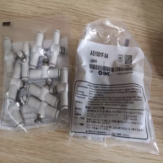 1Bag/10pcs New SMC AS1001F-04 AS1001F04 Control Valve Free Shipping