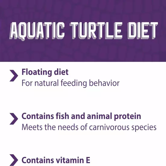 | Nutritionally Complete Aquatic Turtle | Freshwater Formula - 12 Ounce (12 Oz) 