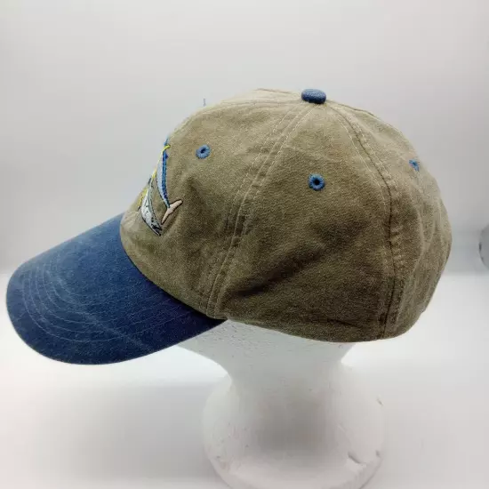 Guy Harvey Hat Adjustable Cap With Fish Embroidery 100% Cotton