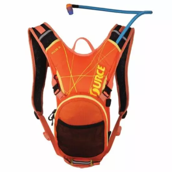 Source Pulse 3L Hydration Backpack With 3L Bladder Orange/Yellow