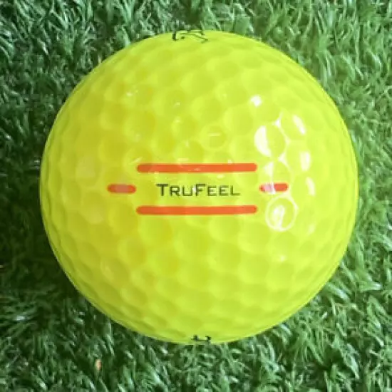 36 (5A/4A) Titleist TruFeel YELLOW Golf Balls - SUPREME VALUE + FREE SHIPPING