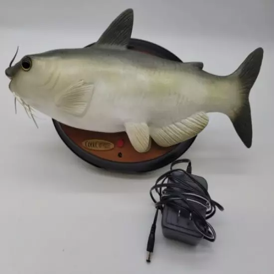 Cool Catfish Motion Activated 14" Sings Bad To The Bone - With AC Adapter 