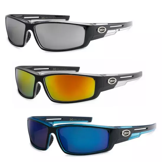 3 Pair Sport Sunglasses Mens Sport Running Fishing Golfing Driving Glasses