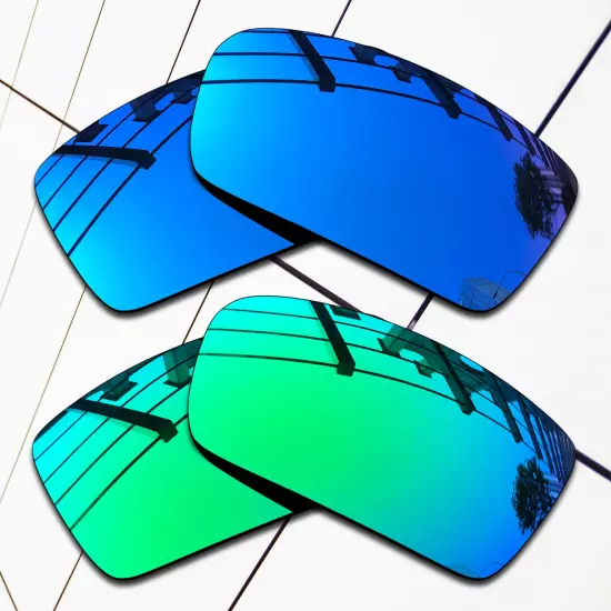 TRUE Polarized Replacement Lenses for-Oakley Gascan Frame OO9014 Multi-Colors