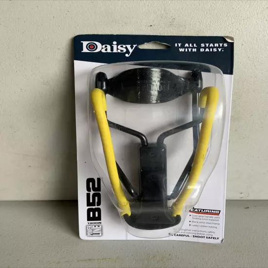 Daisy B52 Power line Slingshot Yellow Black NEW 