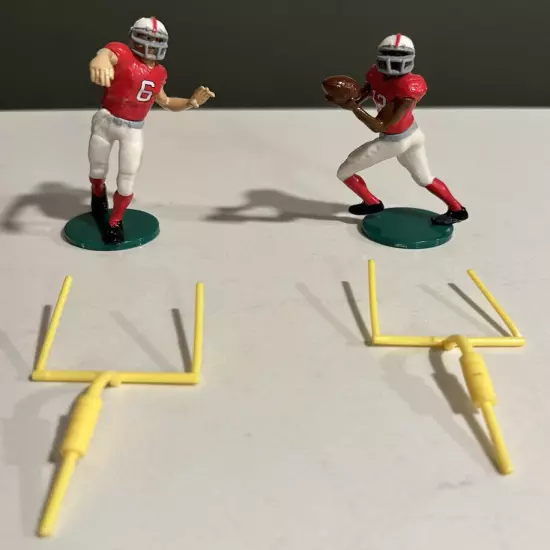 Touchdown Football DecoSet Cake Cupcake Toppers Decorating Quarterback Receiver