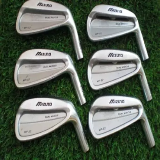 Mizuno MP-52 (Satin white velor) Iron Heads Only #5-Pw(6heads)