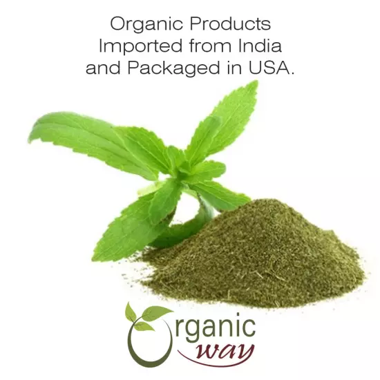 Organic Way Stevia Leaf Extract Powder - Organic, Kosher & USDA Certified