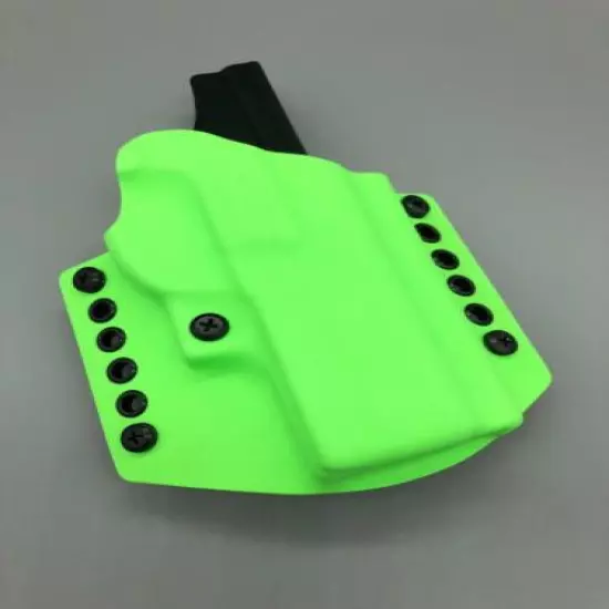 Fits a Glock 26 27 Zombie Green Kydex OWB Outside Waistband Holster Veteran USA