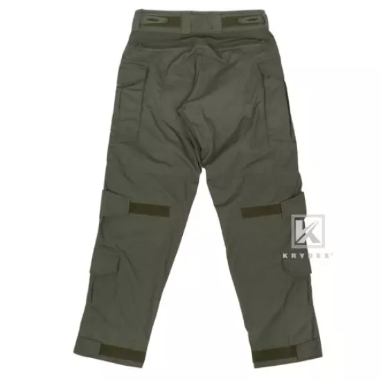 KRYDEX G3 Combat Trouser w/ Knee Pads Tactical Army Hunting Pants Ranger Green