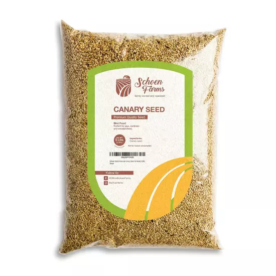 Premium Canary Seed for Birds (5 LBS)